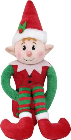 Santa's Little Helper Plush Doll Christmas Elf -Xmas Supplies Shop 818w5aNj GL. AC SL1500
