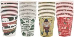 Christmas Disposable Cup Holiday Supplies