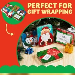 6 Christmas Gift Card Tin Holders -Xmas Supplies Shop 81A1Y0hMh1L. AC SL1500