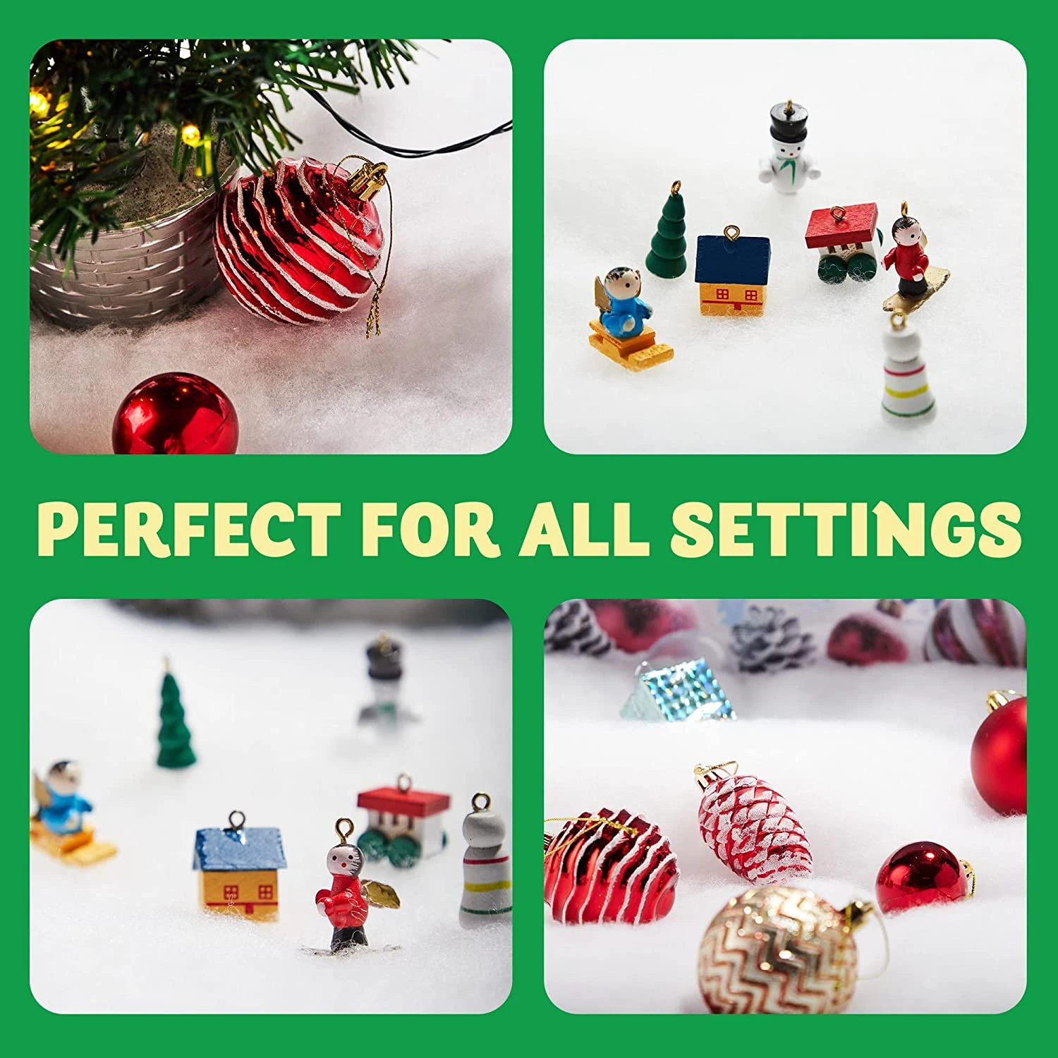 Christmas Snow Blanket Roll 3x8ft 6 Christmas Snow Blanket Roll 3x8ft - Image 4