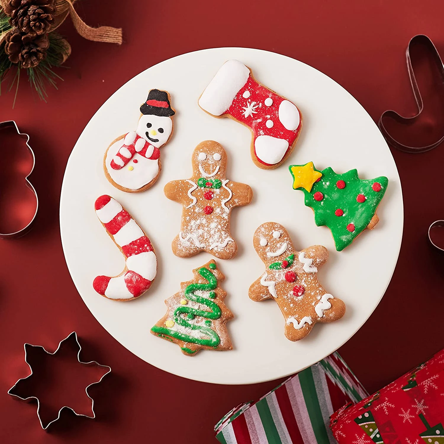 Christmas Cookie Cutter Set 12 PCS 9 Christmas Cookie Cutter Set 12 PCS - Image 7