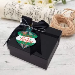 Foil Christmas Gift Tags With Strings 13 Foil Christmas Gift Tags With Strings -Xmas Supplies Shop 81Gfm BVJmL. AC SL1500