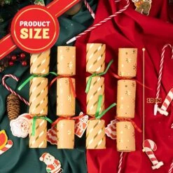 8Pcs Kraft Style Christmas Cracker Set 17 8Pcs Kraft Style Christmas Cracker Set -Xmas Supplies Shop 81JXJSTcHLL. AC SL1500