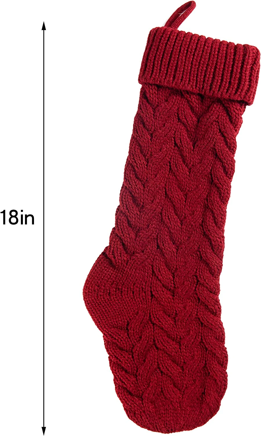 18in Knit Christmas Stockings 8 18in Knit Christmas Stockings - Image 6