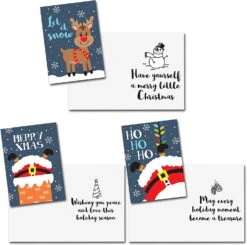 Christmas Holiday Greeting Cards Collection With Envelopes 15 Christmas Holiday Greeting Cards Collection With Envelopes -Xmas Supplies Shop 81NGPCHNREL. AC SL1500