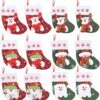 6in Mini Christmas Stockings (Patches), 12 Pcs 2 6in Mini Christmas Stockings (Patches), 12 Pcs -Xmas Supplies Shop 81NOo5cQFFL. AC SL1500