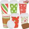 24Pcs Christmas Paper Cup 16 Oz With Holiday Design -Xmas Supplies Shop 81NgyRTF9VL. AC SL1500