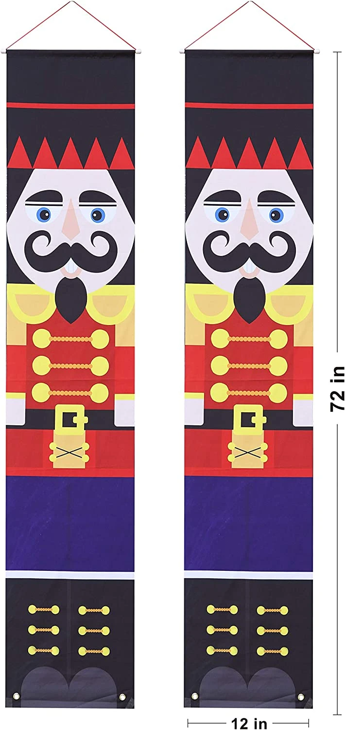 Christmas Nutcracker Hanging Door Banner 7 Christmas Nutcracker Hanging Door Banner - Image 5