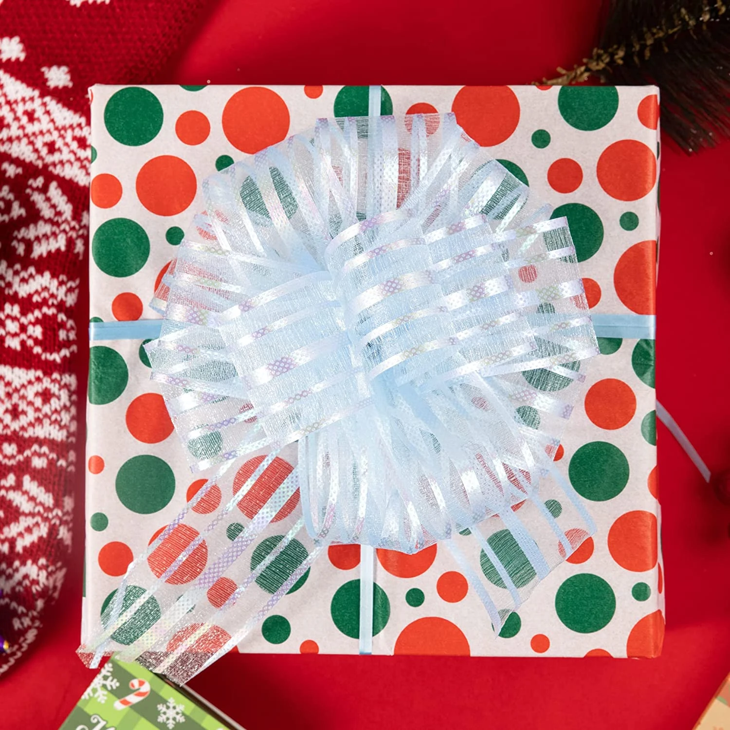 36Pcs Pull Bow Christmas 4.7 In 10 36Pcs Pull Bow Christmas 4.7 In - Image 8