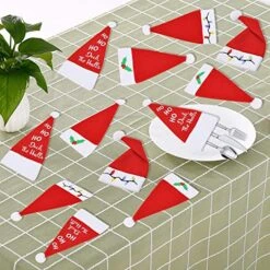 24 Piece Christmas Santa Hats Silverware 13 24 Piece Christmas Santa Hats Silverware -Xmas Supplies Shop 81WQP t4oxL. AC SX466