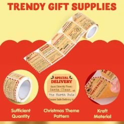 Christmas Gift Tag Kraft Paper North Pole Style 15 Christmas Gift Tag Kraft Paper North Pole Style -Xmas Supplies Shop 81Y5Bqgy6DL. AC SL1500