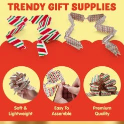 24Pcs Christmas Gift Wrap Ribbon 12 24Pcs Christmas Gift Wrap Ribbon -Xmas Supplies Shop 81YOBUBKQvL. AC SL1500