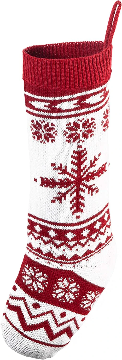18" Knit Christmas Stockings, 6 Pack 6 18" Knit Christmas Stockings, 6 Pack - Image 4