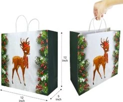 Christmas Themed Shopping Bags, 36 Pcs 12 Christmas Themed Shopping Bags, 36 Pcs -Xmas Supplies Shop 81 7vA0y7KL. AC SL1500