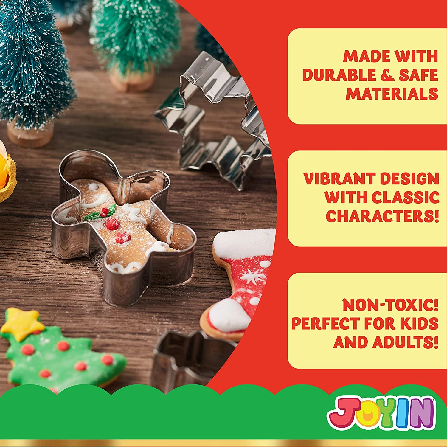 Christmas Cookie Cutter Set 12 PCS 7 Christmas Cookie Cutter Set 12 PCS - Image 5