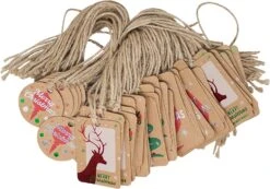 Christmas Kraft Tags, 72 Pcs 10 Christmas Kraft Tags, 72 Pcs -Xmas Supplies Shop 81c7s5Bg55L. AC SL1500