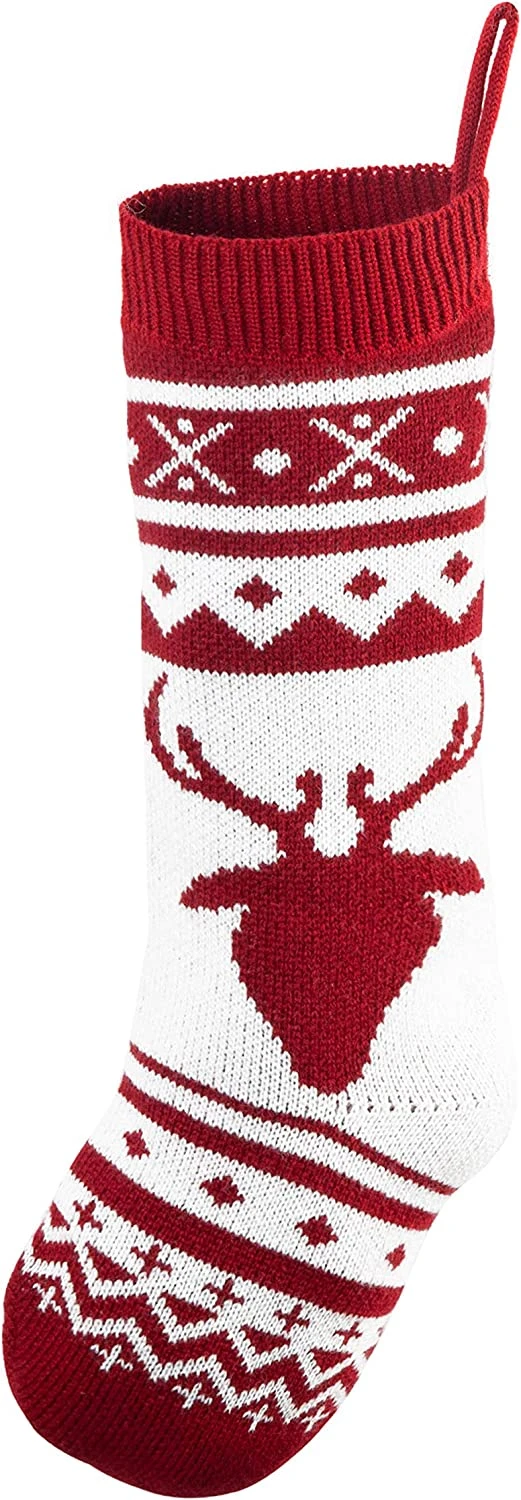 18" Knit Christmas Stockings, 6 Pack 9 18" Knit Christmas Stockings, 6 Pack - Image 7