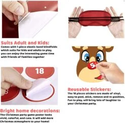 3 Christmas Pin The Tail Games -Xmas Supplies Shop 81f787SjszL. AC SL1500