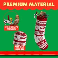 3 Pack 18" Knit Christmas Stockings -Xmas Supplies Shop 81j4RiJ JtL. AC SL1500