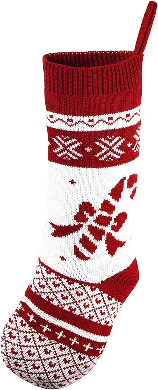 18" Knit Christmas Stockings, 6 Pack 11 18" Knit Christmas Stockings, 6 Pack - Image 9
