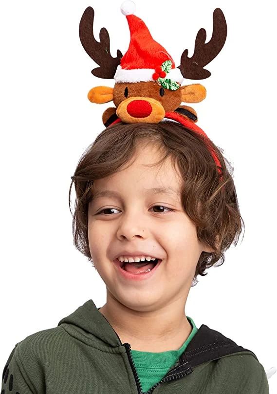 8 Christmas Headbands With Assorted Design 4 8 Christmas Headbands With Assorted Design - Image 2