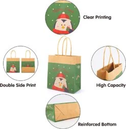 Small Kraft Paper Christmas Themed Bags With 10 Designs, 32 Pcs 13 Small Kraft Paper Christmas Themed Bags With 10 Designs, 32 Pcs -Xmas Supplies Shop 81tKm74 0hL. AC SL1500