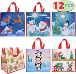12 Piece Large Christmas Tote Bags 19 12 Piece Large Christmas Tote Bags -Xmas Supplies Shop 81vHoGlBQsL. AC UX569