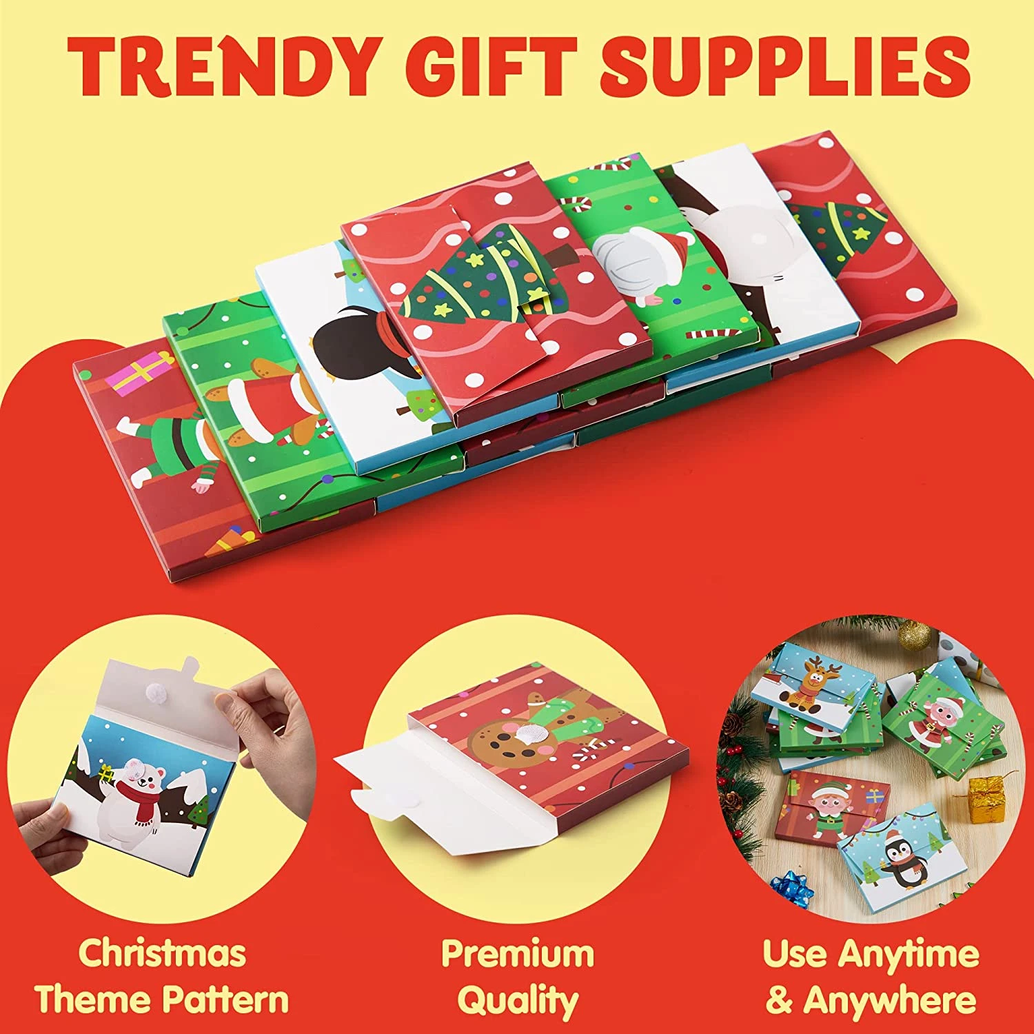 Cartoon Design Christmas Gift Box With Magic Sticker, 36 PCs 7 Cartoon Design Christmas Gift Box With Magic Sticker, 36 PCs - Image 5