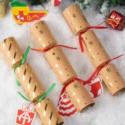 8Pcs Kraft Style Christmas Cracker Set 18 8Pcs Kraft Style Christmas Cracker Set -Xmas Supplies Shop 81yoZOAFcRL. AC SL1500
