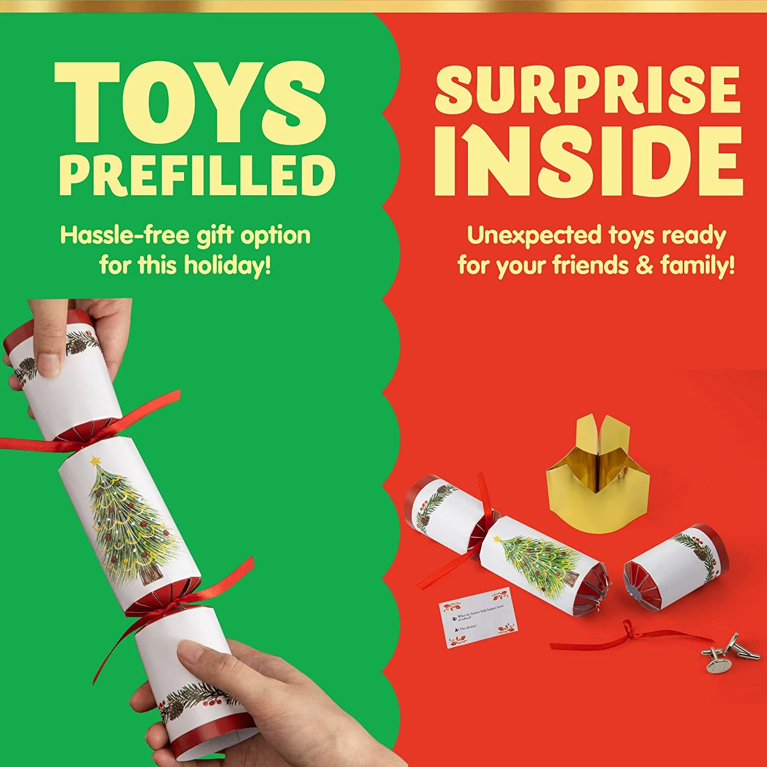 8Pcs Christmas Deluxe Cracker Set 5 8Pcs Christmas Deluxe Cracker Set - Image 3