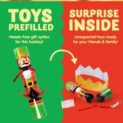 8Pcs Nutcracker Style Christmas Cracker Set 14 8Pcs Nutcracker Style Christmas Cracker Set -Xmas Supplies Shop 8PcsNutcrackerStyleChristmasCrackerSet 4