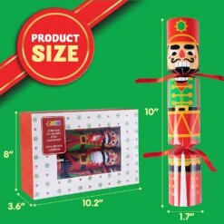 8Pcs Nutcracker Style Christmas Cracker Set 15 8Pcs Nutcracker Style Christmas Cracker Set -Xmas Supplies Shop 8PcsNutcrackerStyleChristmasCrackerSet 5