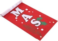 Let It Snow Merry Christmas Hanging Door Banner 12 Let It Snow Merry Christmas Hanging Door Banner -Xmas Supplies Shop 8c