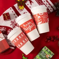 36Pcs Christmas Coffee Tea Cup Sleeves -Xmas Supplies Shop 9108FRt1PwL. AC SL1500