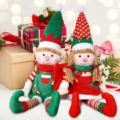 Elf Plush Christmas Stuffed Toys, 2 Pack 14 Elf Plush Christmas Stuffed Toys, 2 Pack -Xmas Supplies Shop 9133JQOr79L. AC SL1500