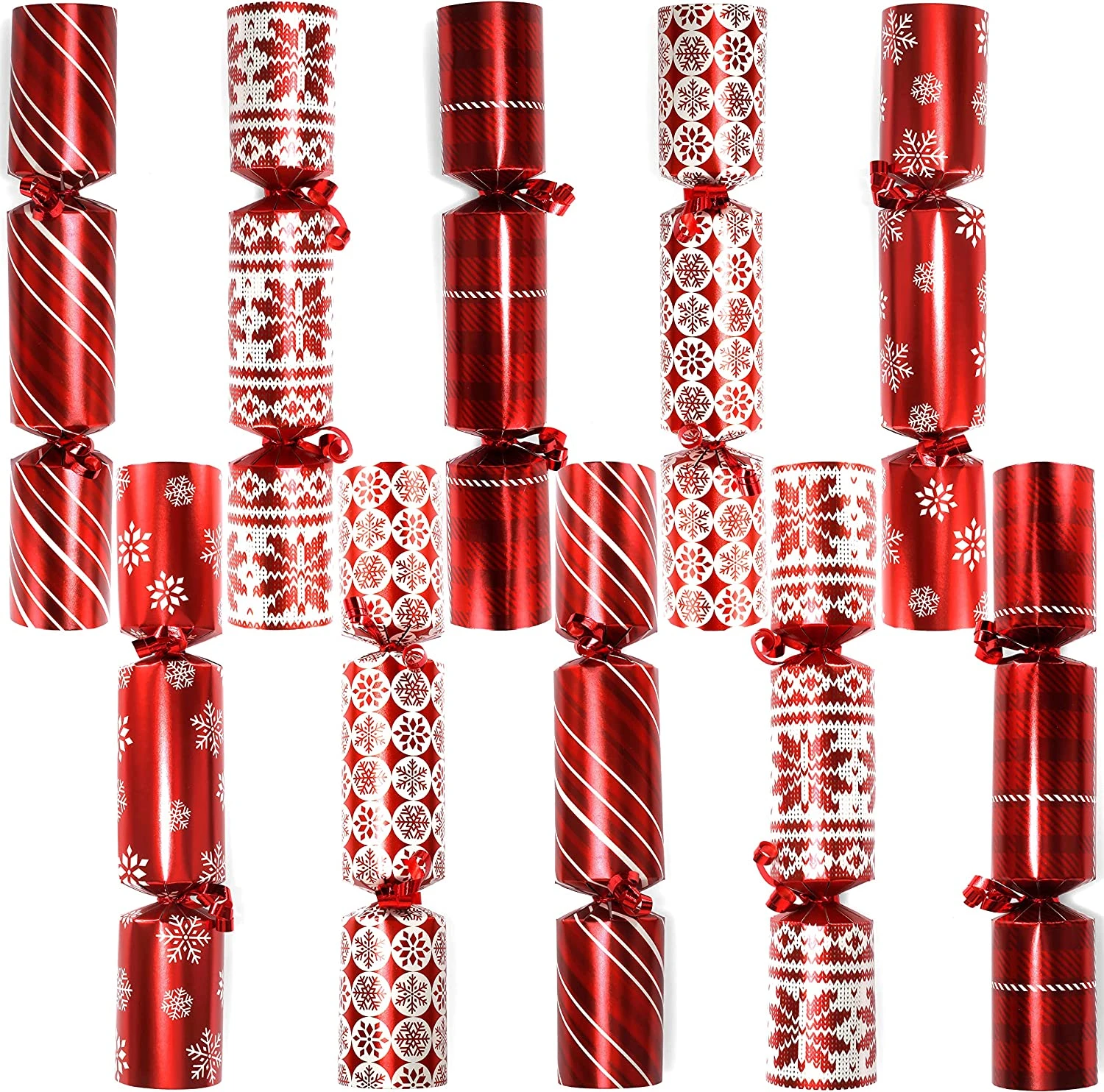 Christmas Party Table Favors (Red Deluxe), 10 Pack 3 Christmas Party Table Favors (Red Deluxe), 10 Pack