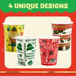 Christmas Disposable Cup Holiday Supplies -Xmas Supplies Shop 91BRCr8IibL. AC SL1500