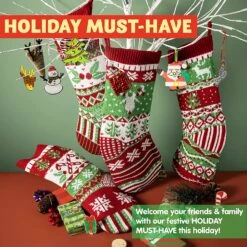 Large Size Rustic Cable Knit Christmas Stockings 12 Large Size Rustic Cable Knit Christmas Stockings -Xmas Supplies Shop 91D1uYKyyOL. AC SL1500
