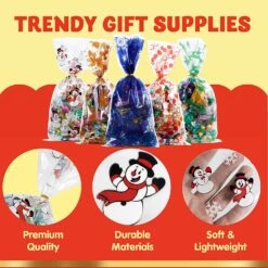 Christmas Cellophane Goody Bags Assortment -Xmas Supplies Shop 91DC1 tUdmL. AC SL1500