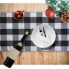 Christmas Table Runner Buffalo Check Classic 14x72in??black & White) 2 Christmas Table Runner Buffalo Check Classic 14x72in??black & White) -Xmas Supplies Shop 91DzoBPeYoL. AC SL1500