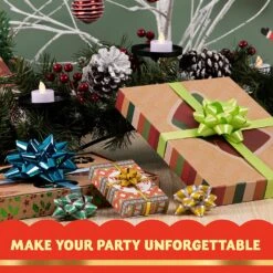 42Pcs Christmas Gift Bow Assortment, Gold Silver Green Teal And Babyblue 15 42Pcs Christmas Gift Bow Assortment, Gold Silver Green Teal And Babyblue -Xmas Supplies Shop 91IQ5dkEsqL. AC SL1500