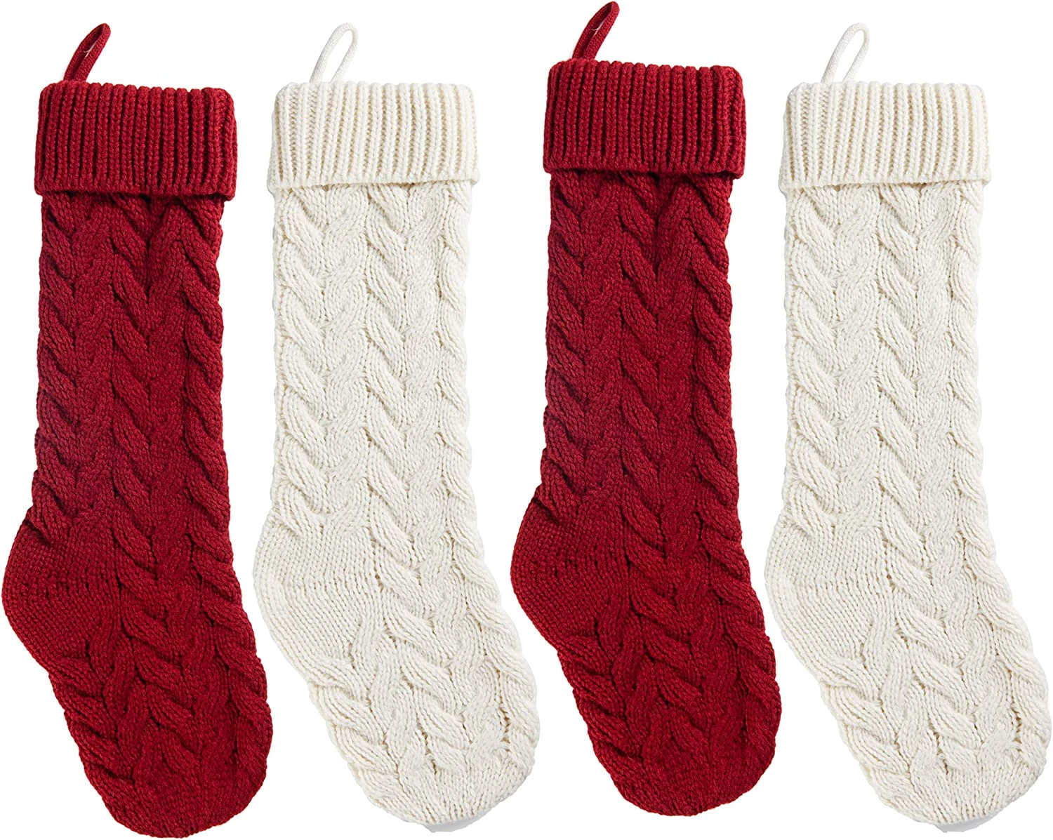 18in Knit Christmas Stockings 5 18in Knit Christmas Stockings - Image 3