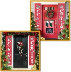 Let It Snow Merry Christmas Hanging Door Banner 14 Let It Snow Merry Christmas Hanging Door Banner -Xmas Supplies Shop 91Oy NbRpLL. AC SL1500