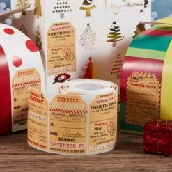 Christmas Gift Tag Kraft Paper North Pole Style 18 Christmas Gift Tag Kraft Paper North Pole Style -Xmas Supplies Shop 91QlhcpbiML. AC SL1500