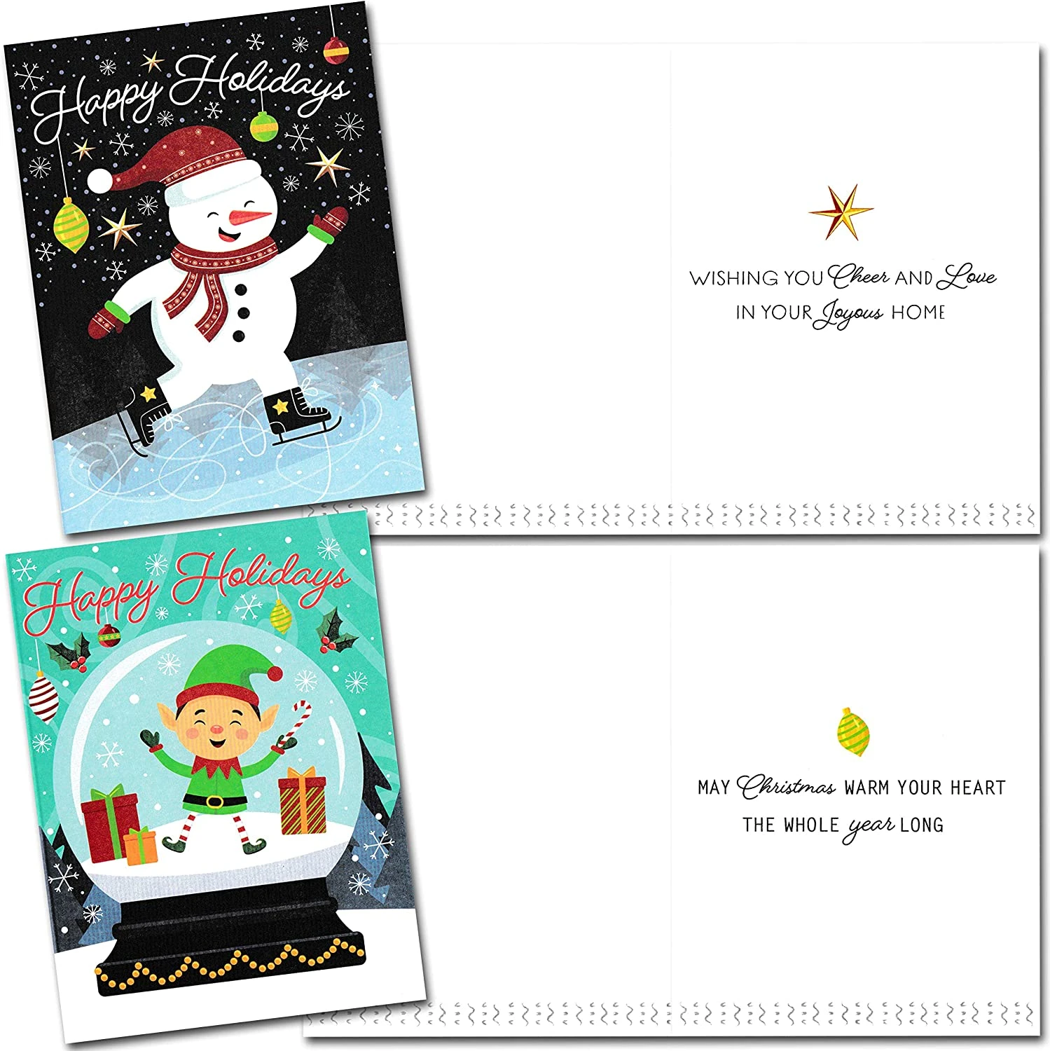 72 Christmas Greeting Cards With Envelopes 6 72 Christmas Greeting Cards With Envelopes - Image 4