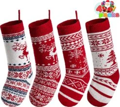 15" Knit Christmas Stockings, 4 Pack 19 15" Knit Christmas Stockings, 4 Pack -Xmas Supplies Shop 91XIB0XuQDL. AC SL1500
