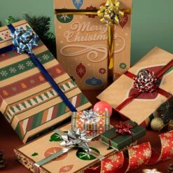 48Pcs Christmas Gift Bow Assortment, Red Silver Blue White 17 48Pcs Christmas Gift Bow Assortment, Red Silver Blue White -Xmas Supplies Shop 91YQv gzsDL. AC SL1500