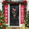 Merry And Bright Christmas Banner 1 Merry And Bright Christmas Banner -Xmas Supplies Shop 91e1XwMTC4L. AC SL1500