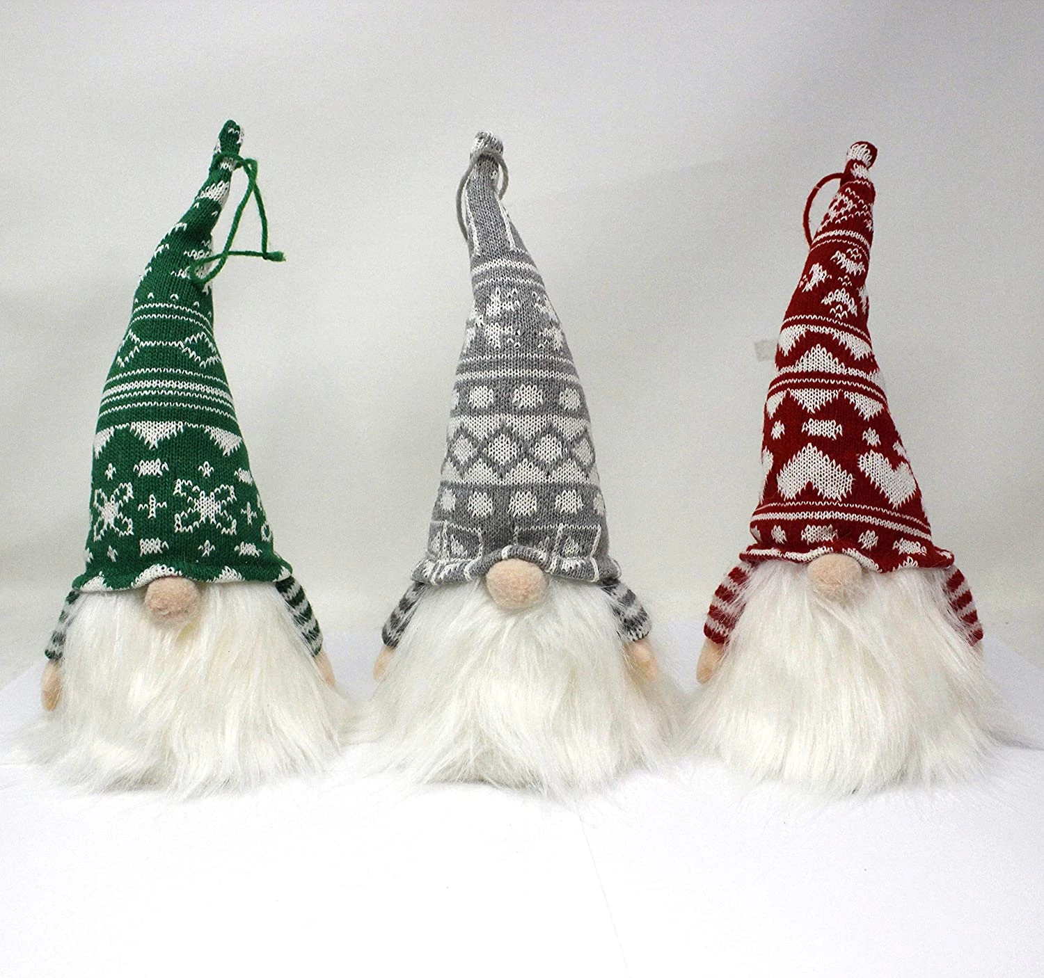 12" LED Christmas Gnome Ornaments , 3 Pcs 9 12" LED Christmas Gnome Ornaments , 3 Pcs - Image 7