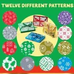 Christmas Gift Foil Wrapped Envelope Card Boxes 13 Christmas Gift Foil Wrapped Envelope Card Boxes -Xmas Supplies Shop 91guU JoNQL. AC SL1500